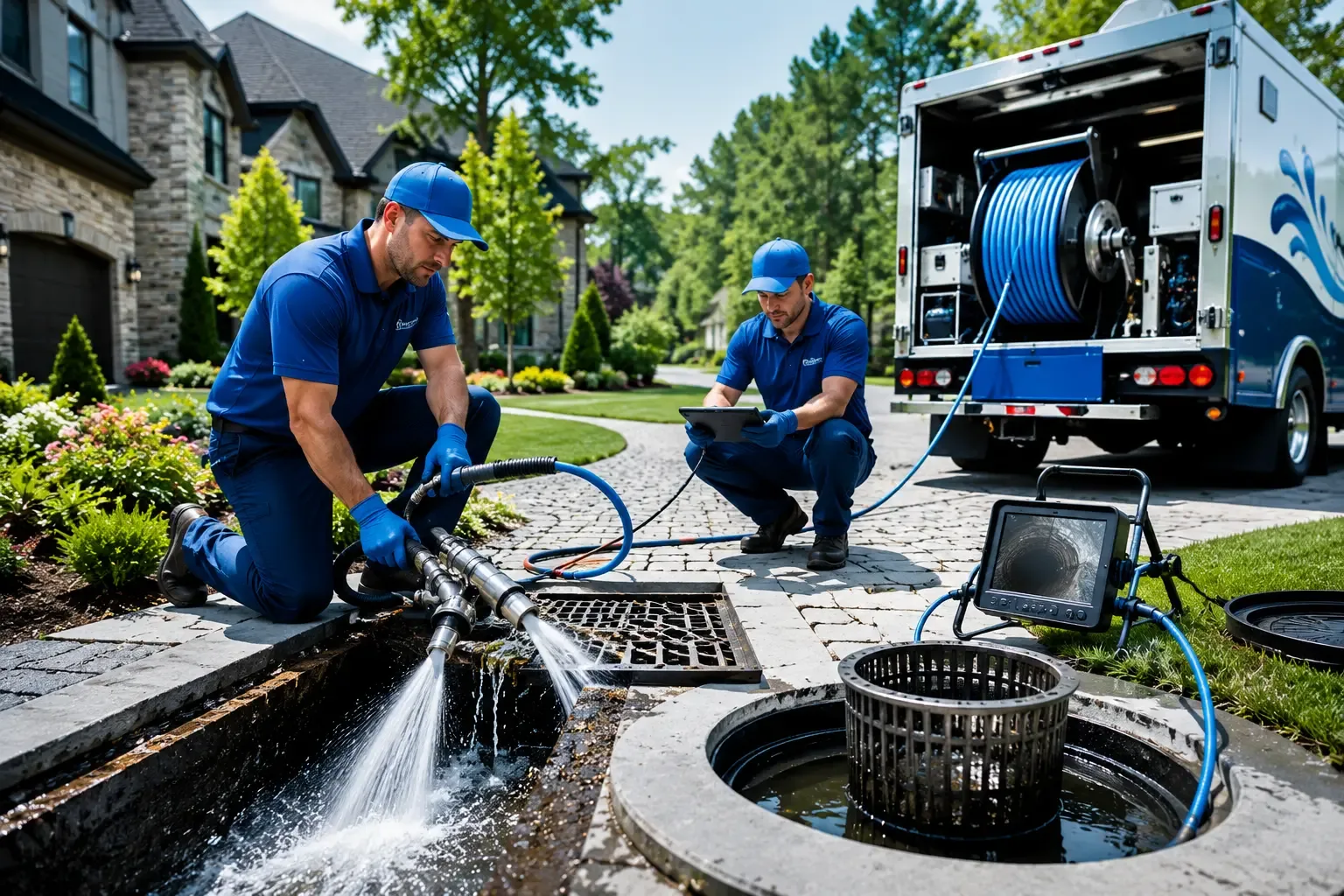 Local outdoor drain cleaning professionals in Dows, IA