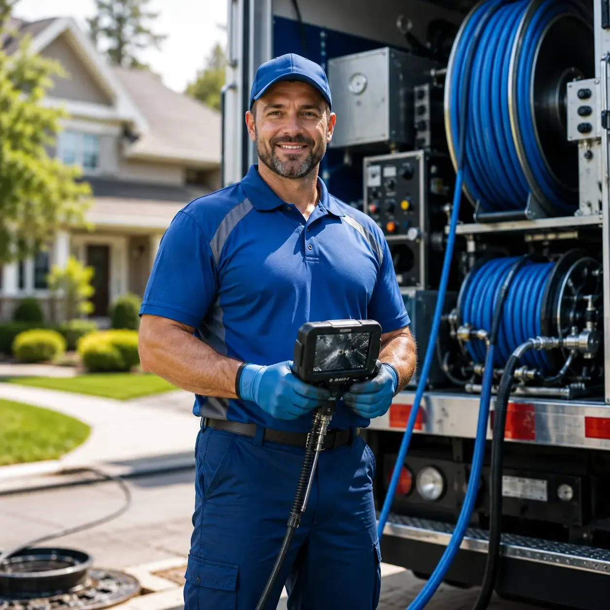 Local outdoor drain cleaning specialists in Dows, IA